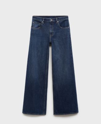 Women's Low-Rise Wide-Leg Jeans