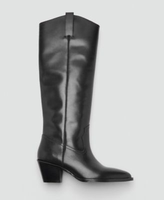 Women's Heel Leather Boots