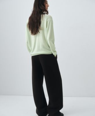 Women's Selection Wool Polo-Neck Sweater