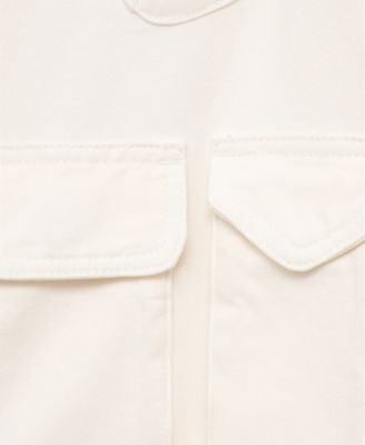 Women's Pockets Oversized Denim Parka