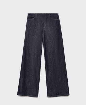 Women's Wide Leg Mid-Rise Jeans