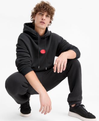 Dilvano Oversized Wax Logo Pullover Hoodie