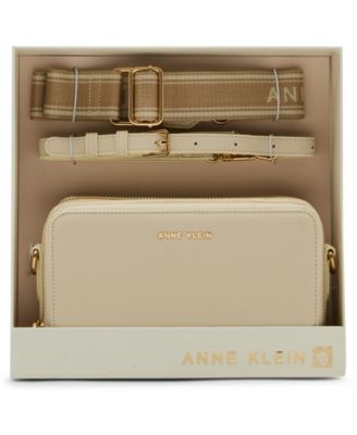 3 Piece Gift Set with Double Zip Camera Crossbody