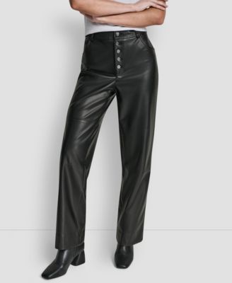 DKNY - Women's Seamed Straight-Fit Pants