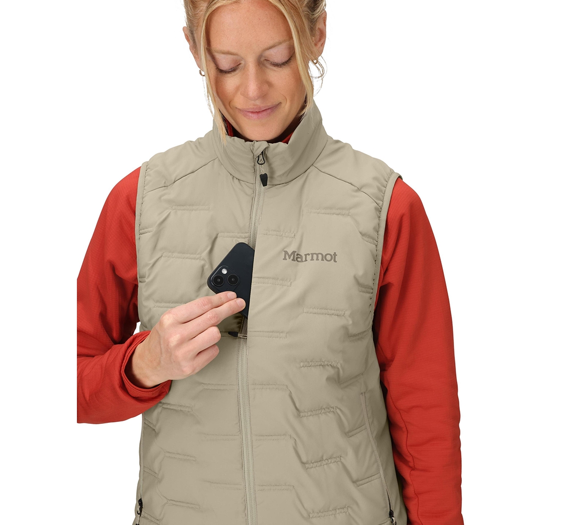 Marmot Women's Warmcube Active Sleeveless Vest In Multi