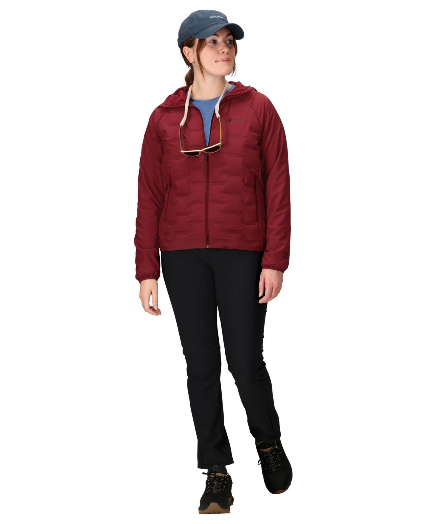 Женская худи Marmot WarmCube Active Aerothermal, цвет: Ягодный — фото 6