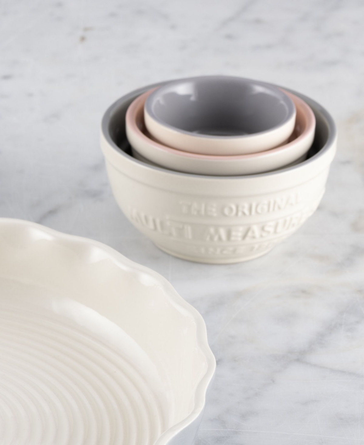 Mason Cash Innovative Kitchen 3-pc. Measuring Cup Set In White