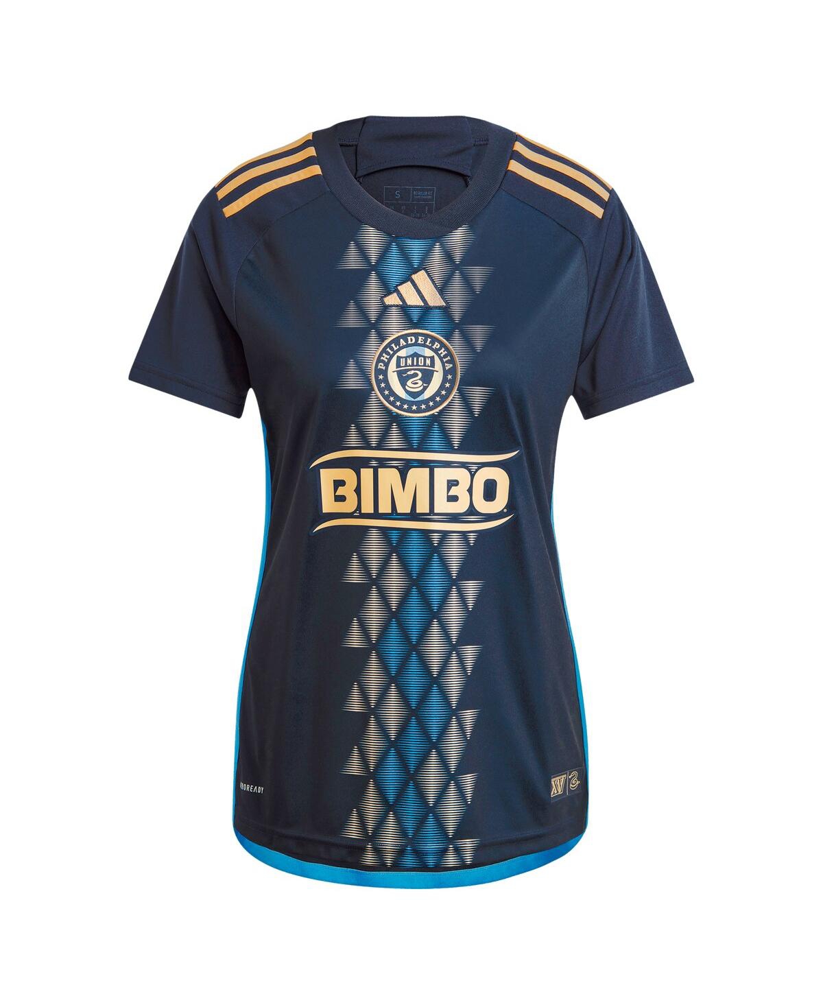 Adidas Women's Jakob Glesnes Navy Philadelphia Union 2024 The Xv Kit Replica Player Jersey