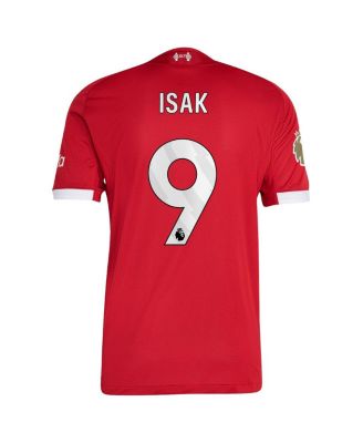 Men's Alexander Isak Red Liverpool 2025/26 Home Authentic Player Jersey