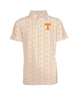 Garb - Toddler Tennessee Orange Tennessee Volunteers Tom Allover Print Performance Polo Shirt