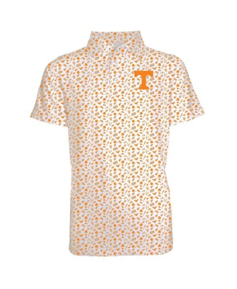 Поло Garb Tennessee Orange Tennessee Volunteers Tom Allover Print Performance Polo для мальчиков-малышей