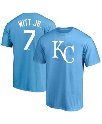 Fanatics - Men's Bobby Witt Jr. Royal Kansas City Royals Big Tall Name Number T-Shirt