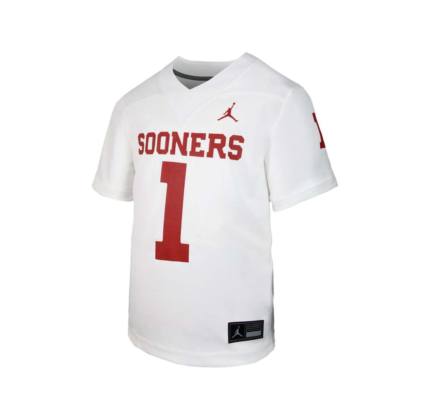 Big Boys and Girls White Oklahoma Sooners Untouchable Replica Game Jersey