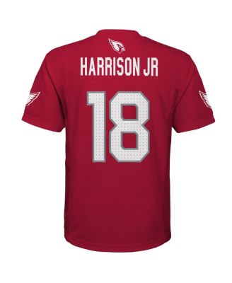 Big Boys and Girls Marvin Harrison Jr. Cardinal Arizona Cardinals Replica Player Jersey