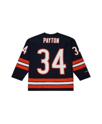 Men's&nbsp;Walter Payton Navy Chicago Bears Maxed Out Fashion Hockey Jersey