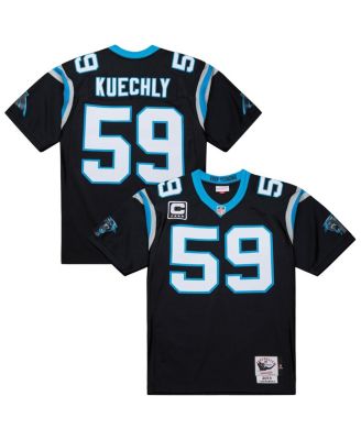 Mitchell & Ness - Men's&nbsp;Luke Kuechly Black Carolina Panthers 2013 Authentic Throwback Retired Player Jersey