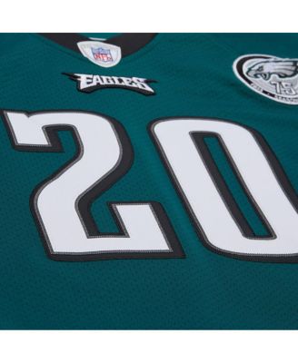 Men's&nbsp;Brian Dawkins Green Philadelphia Eagles 2007 Authentic Throwback Retired Player Jersey