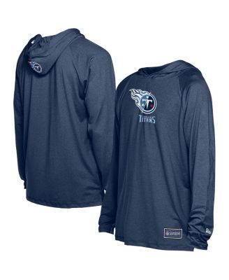 New Era - Men's Navy Tennessee Titans Functional Fandom Hoodie