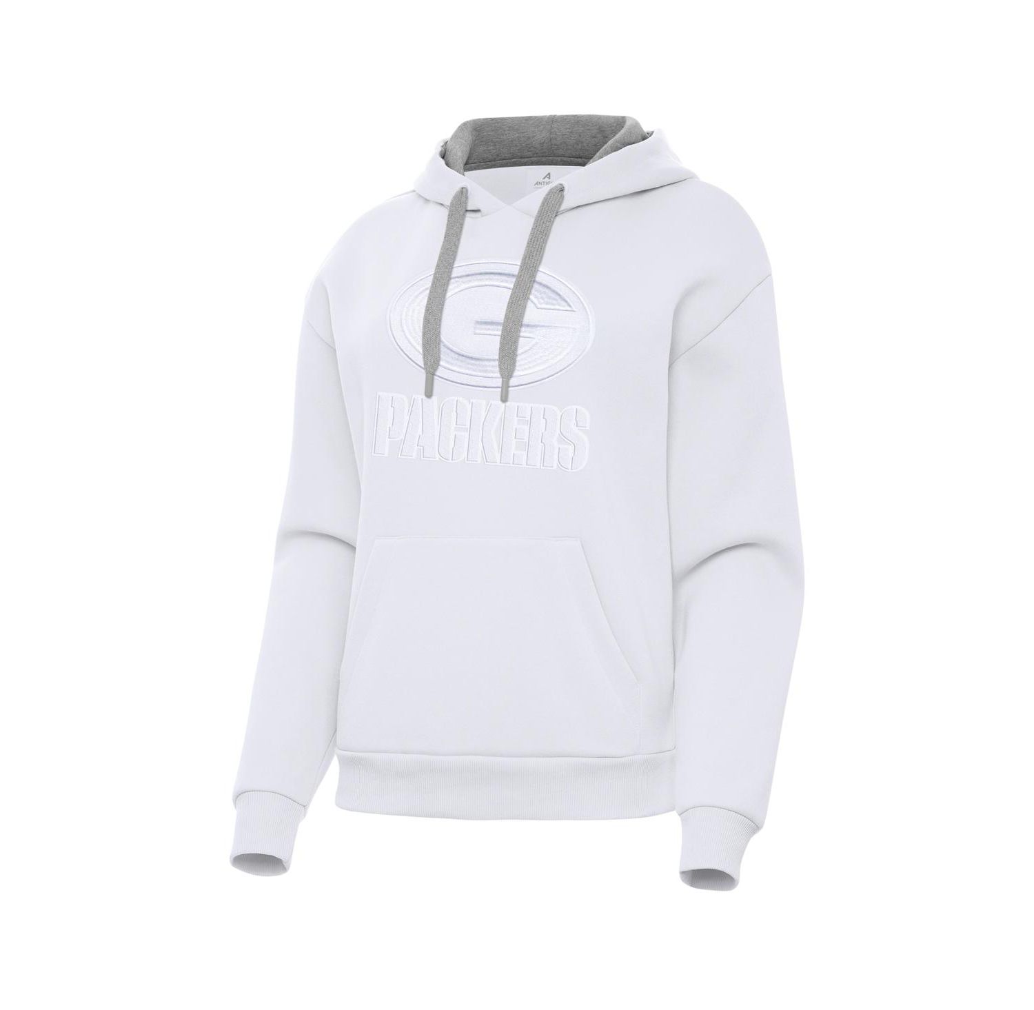 Women's White Green Bay Packers Victory Pullover Hoodie