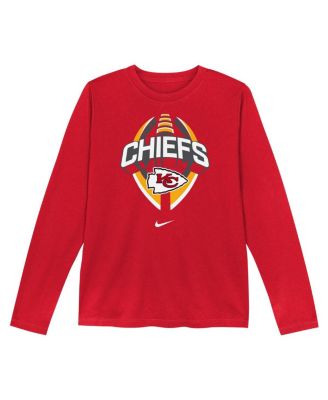 Preschool Red Kansas City Chiefs Primetime Legend Icon&nbsp;Long Sleeve Performance T-Shirt