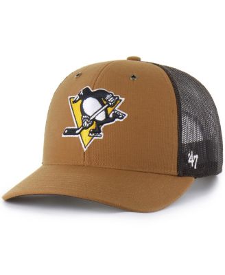 Carhartt x '47 - Men's Brown Pittsburgh Penguins Trucker Adjustable Hat