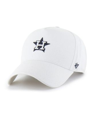 Men's White Houston Astros Foundational Pinch Offside Adjustable Hat