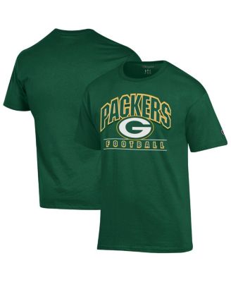 Champion - Men's Forest Green Bay Packers Helmet T-Shirt