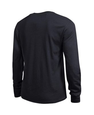 Women's Black LSU Tigers Arch Over Logo Long Sleeve T-Shirt