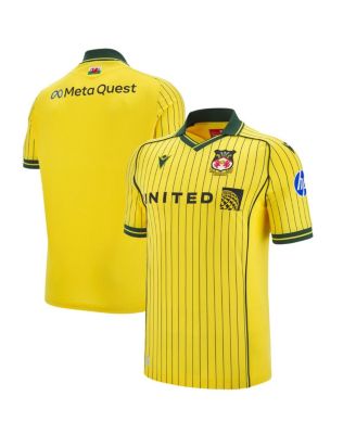 Macron - Men's Yellow Wrexham 2025/26 Away Replica Jersey