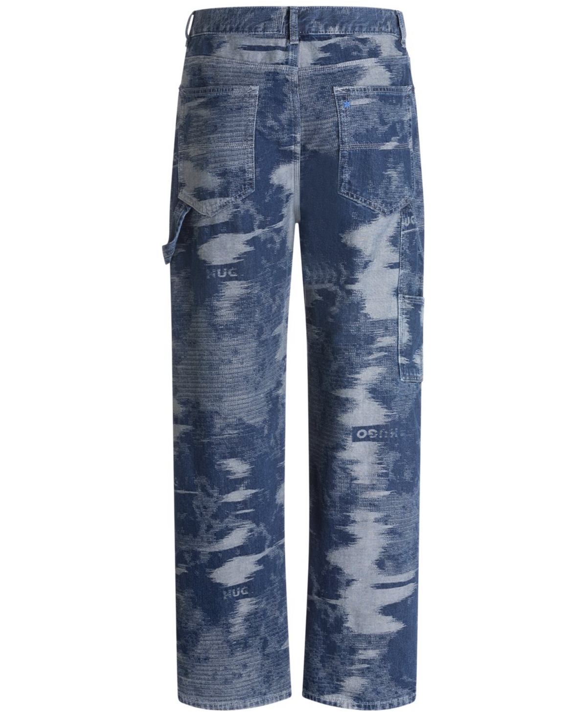 Hugo Boss Men's Straight Fit Carpenter Jeans In Blue