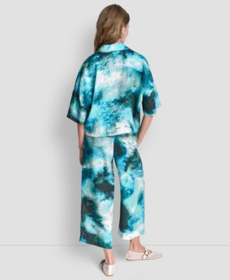 Women's Short Sleeve Printed Top