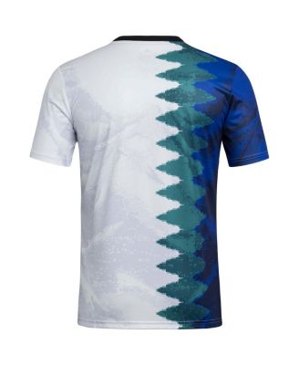 Men's White Houston Dynamo FC 2025 Gaming AEROREADY Pre-Match Jersey