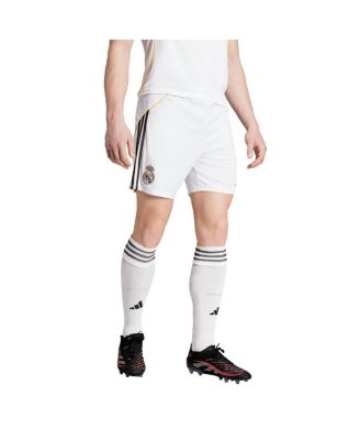 adidas - Men's White Real Madrid 2025/26 Home AEROREADY Replica Shorts