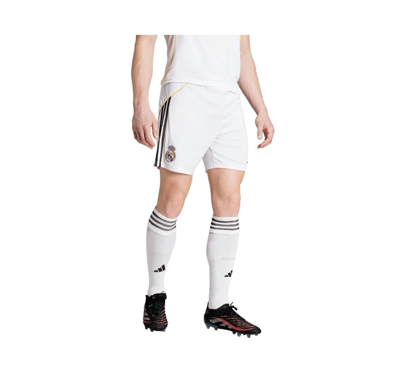 Men's White Real Madrid 2025/26 Home AEROREADY Replica Shorts