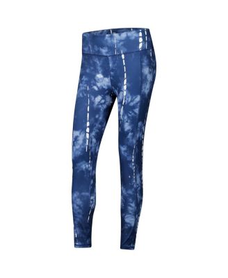 Women's Navy New York Giants Serena Tie-Dye Leggings