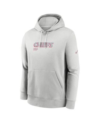 Men's Gray Kansas City Chiefs Edge Pack French Terry Club Pullover Hoodie