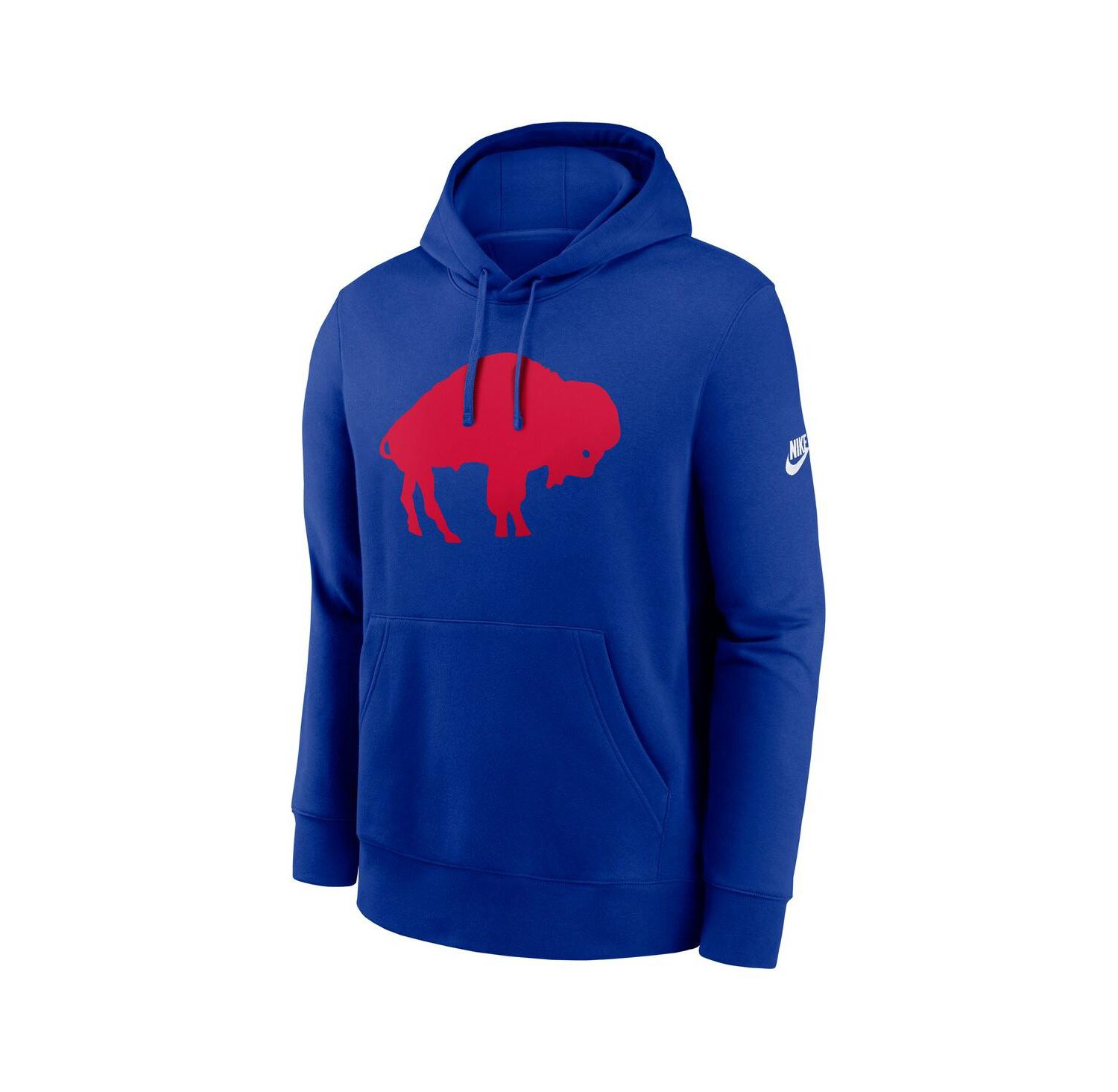 Men's Royal Buffalo Bills Club Fleece Pullover Hoodie