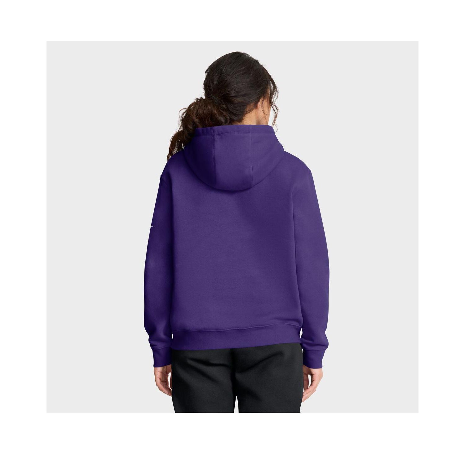 Women's Purple Minnesota Vikings Club Fleece Pullover Hoodie