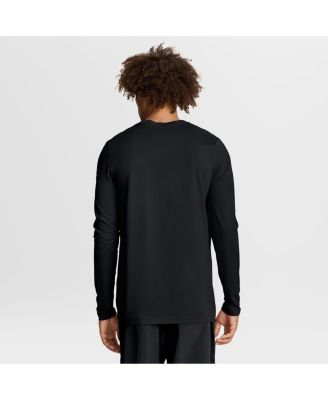 Men's Black Pittsburgh Steelers Primetime Legend Icon Performance Long Sleeve T-Shirt