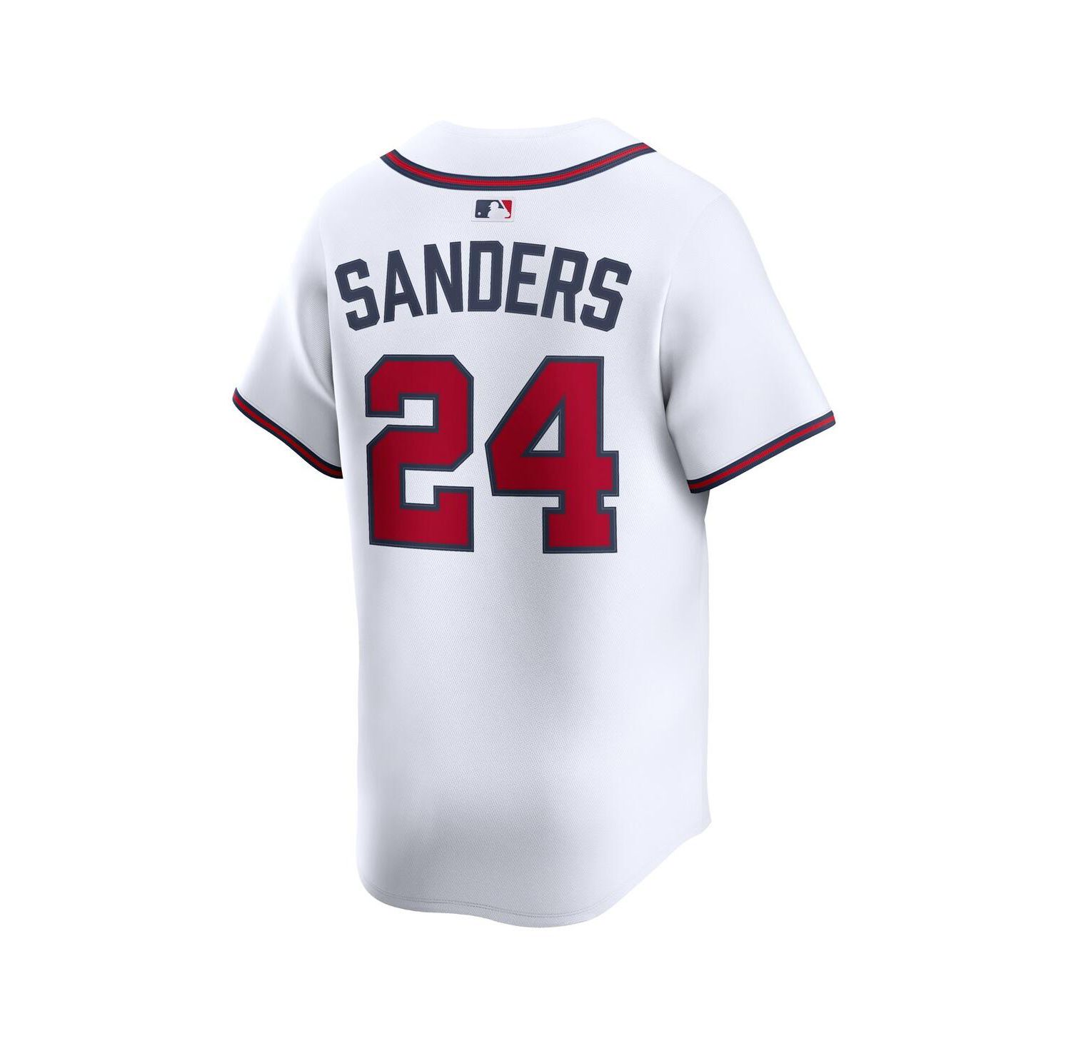 Men's Deion Sanders White Atlanta Braves Limited Player Jersey
