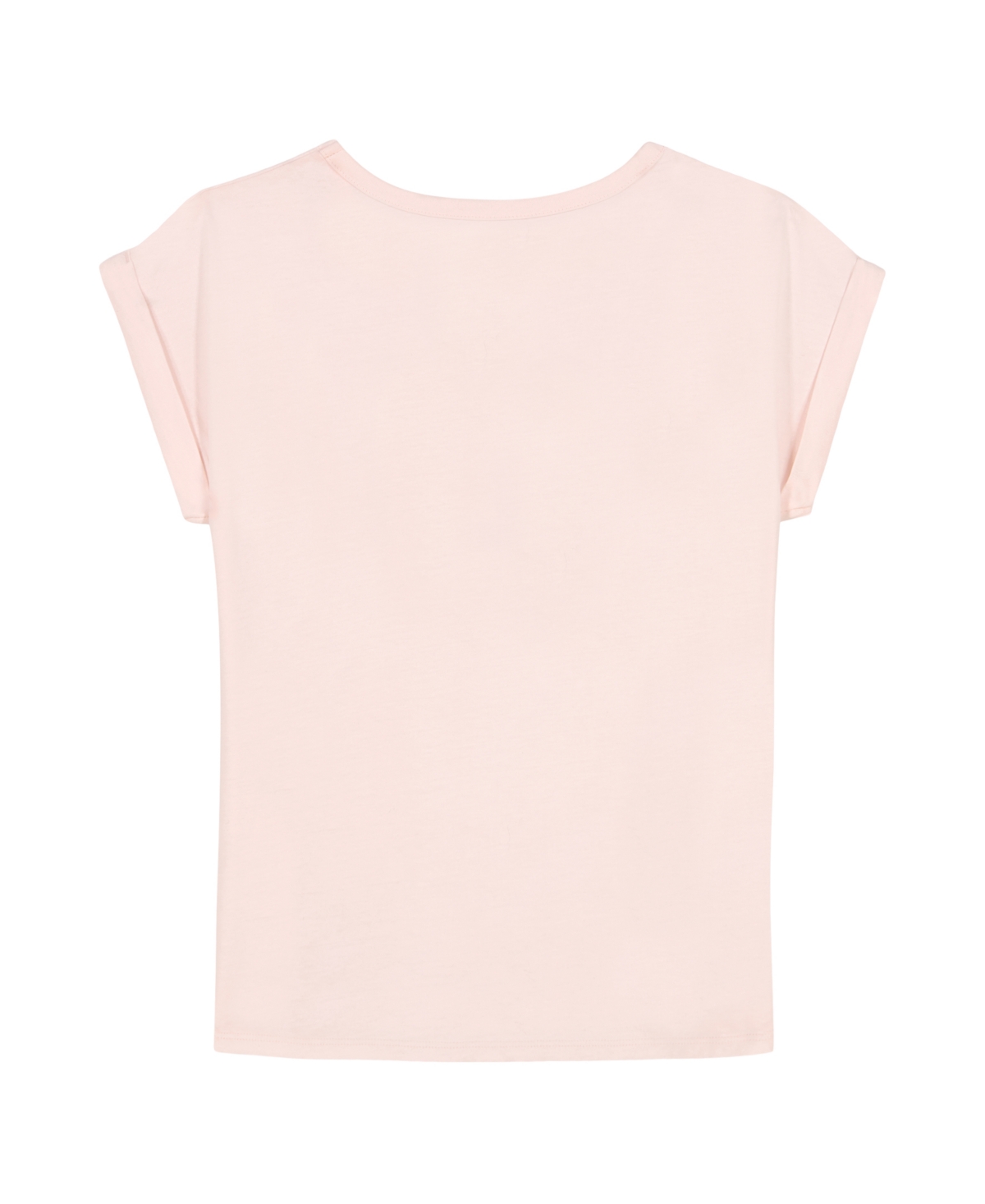 Calvin Klein Girls 7-16 Short Sleeve High-low Hem T-shirt In Pink