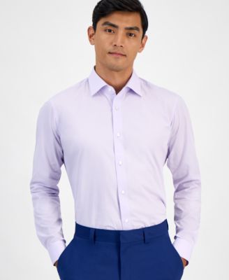 Hugo Boss Men's Valerio Long Sleeve Button-Front Geo Print Shirt