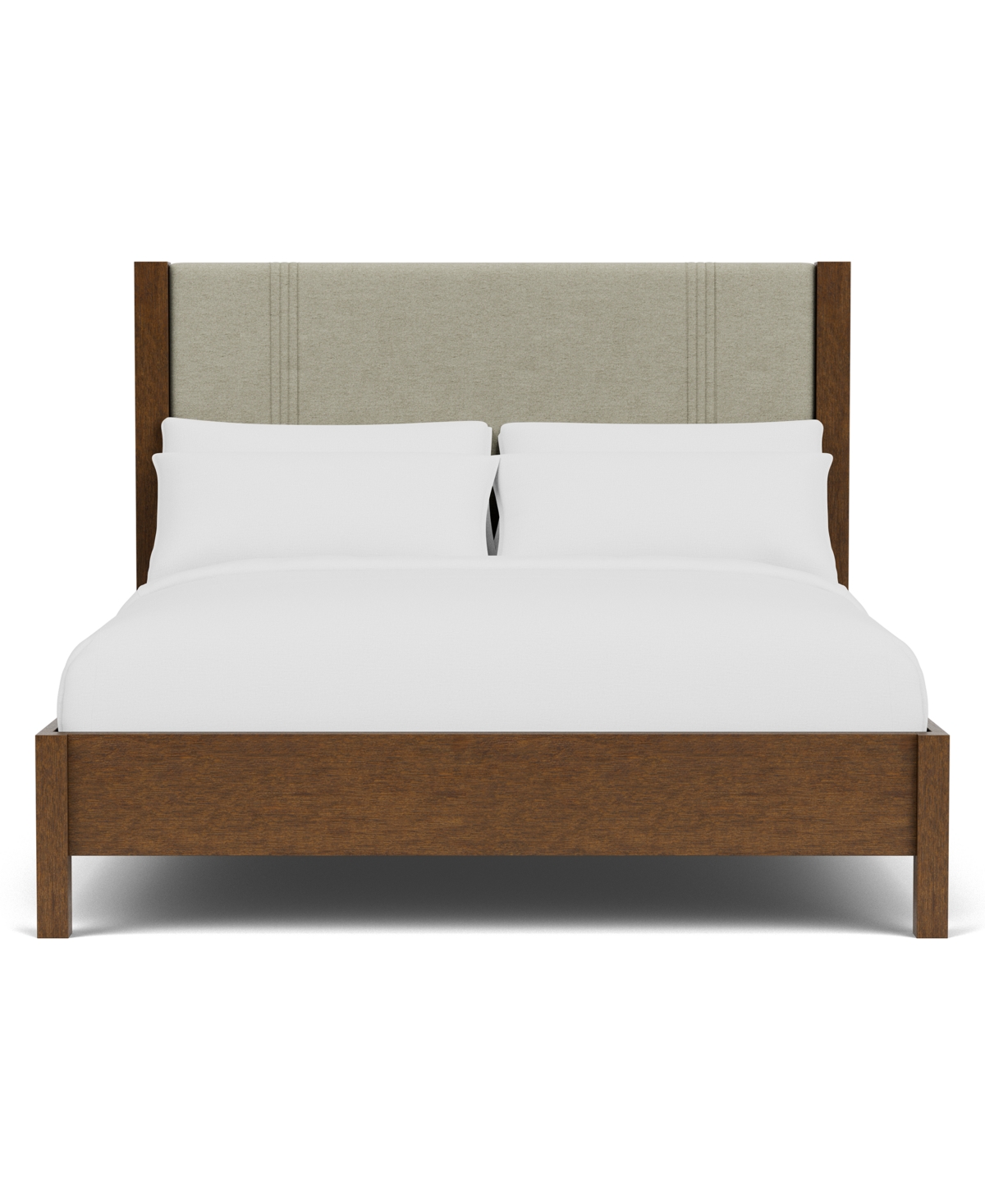 Macy's Furniture Davie Cracked Oak 3-pc. King Bedroom Set