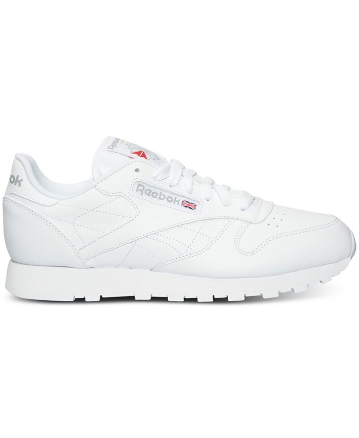 Reebok Men's Classic Leather Casual Sneakers from Finish Line - Macy's