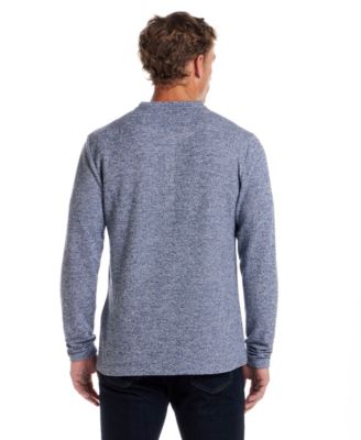Men's Mixy Knit Henley Neck Shirt