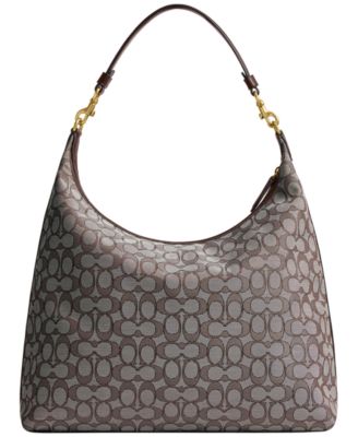 Juliet Large Signature Jacquard Shoulder Bag 38