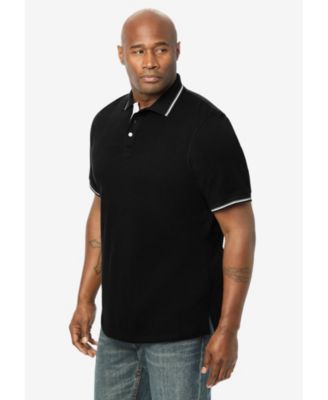 Big & Tall Double Tipped Polo