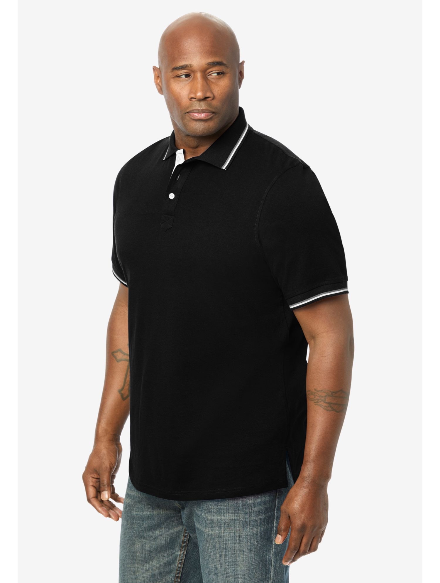 Men's Double Tipped Polo