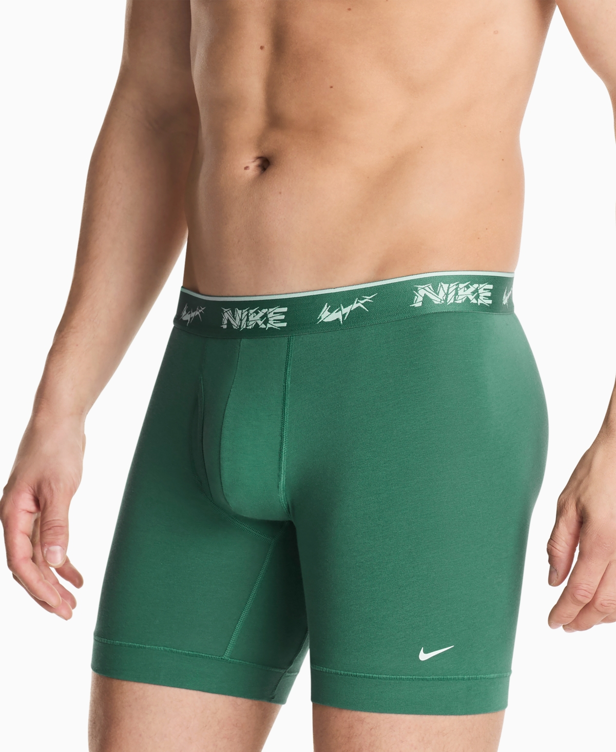 Nike Men's 3-pack Dri-fit Essential Cotton Stretch Boxer Briefs In Multi