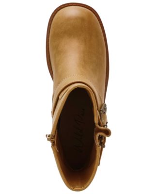 Women's Sablee Block Heel Moto Boots, Macy's Exclusive